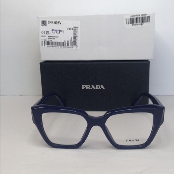 💯- Authentic New Prada PR 09ZV 18D1O1 Eyeglasses Women's Marmo Baltico F… - Picture 8 of 11